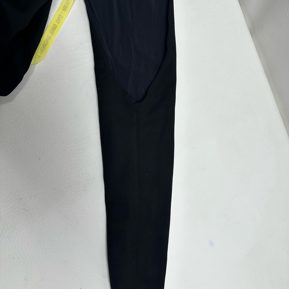 NEW Alieva Dasha Black Modern One Shoulder Mini Evening Dress Stretch Size L - Picture 14 of 15